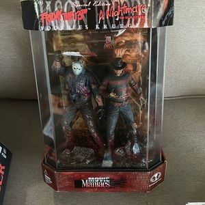 Movie maniacs Friday 13th & nightmare on Elm St. figures!
